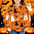 thumbnail image 6 of XUNKUSGA Halloween Sweatshirt Kids Casual Crew Neck Long Sleeve Unisex Fleece Loose Pullover Tops Fashion All Over Graphic Tees for Boys Girls 1-2 Years, 6 of 6