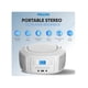 thumbnail image 2 of Reproductor de CD Philips portátil con Bluetooth TAZ4300 blanco, 2 of 8