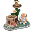 thumbnail image 5 of Sitting Dog Solar Lantern Planter Statue,Garden Statue with Solar Light, Welcome Sign,Dog Outdoor Decor for Patio, Porch and Pathway,Gift for Women Grandma, 5 of 21