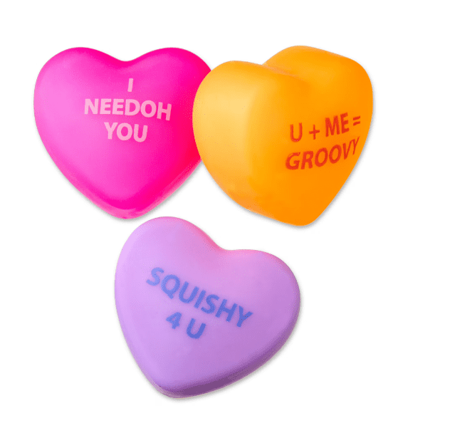 Nee Doh Squish Heart Mini, 1 pack
