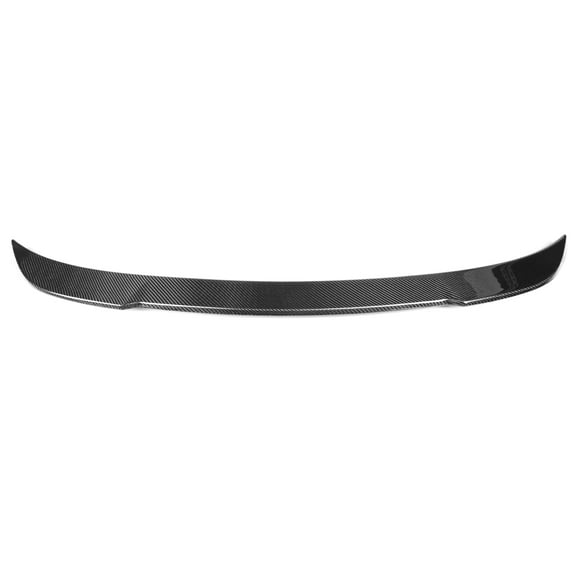 Ikon Motorsports Trunk Spoiler Compatible with 2021-2025 BMW G80 M3 CS Style Rear Wing Lip Tail Deck Lid Carbon Fiber