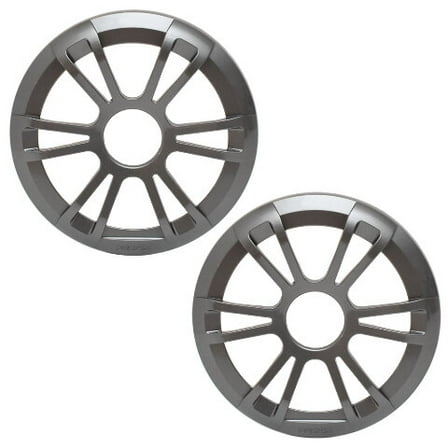 Fusion Boat Speaker Grill Covers EL-x651SPG | 6 1/2 Inch Gray (Pair)