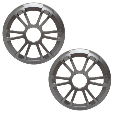 Fusion Boat Speaker Grill Covers EL-x651SPG | 6 1/2 Inch Gray (Pair)