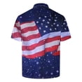 thumbnail image 4 of IROINNID Big and Tall T Shirts for Men, Indenpence Day Lightweight Thin Basic V-Neck Botton Tops for Men, 4 of 7