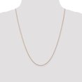 thumbnail image 2 of 14k Rose Gold 24 Inch .7mm Ropa Chain Necklace Pendant Charm, 2 of 9
