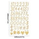 thumbnail image 1 of English Letter Stickers DIY Journal Accessories Letter Stickers For Christmas Stockings, 1 of 1