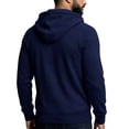 thumbnail image 5 of Men Lightweight Full Zip Hoodie Jacket Casual Sports Outdoor Pullover with Zippered And Pockets, L, 5 of 6