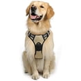 thumbnail image 1 of rabbitgoo No-Pull Pet Harness with 2 Leash Clips  Adjustable Soft Padded  Reflective No-Choke Pet Oxford Vest with Easy Control Handle for Large Dogs  Pink  L, 1 of 9