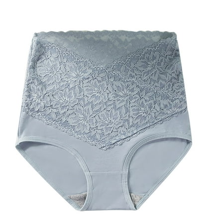 

Zerlibeaful Women Underwear Brief Panties Seamless High waist Lace Panties