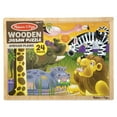 thumbnail image 4 of Melissa & Doug African Plains Safari Wooden Jigsaw Puzzle With Storage Tray - 24 Pieces, 4 of 10