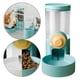 thumbnail image 3 of Comedero automático para gatos, dispensador colgante de comida seca, comedero para perros. Verde, 3 of 8