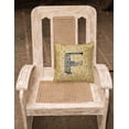 thumbnail image 2 of Carolines Treasures CJ2004-FPW1414 Letter F Musical Instrument Alphabet Canvas Fabric Decorative Pillow, 2 of 4