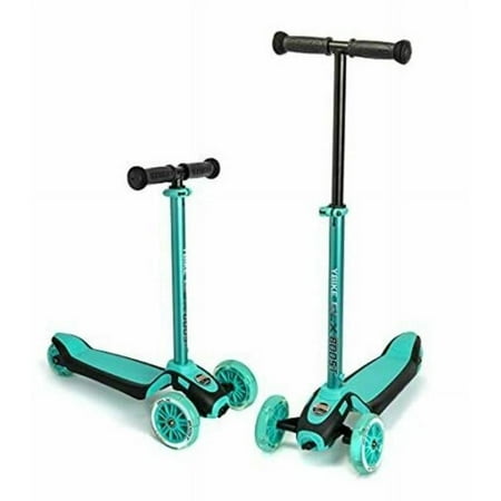UPC: 0039035037095 | YBike YGLXB6 GLX Boost Scooter with Adjustable Steering & Handlebar Height for Kids Turquoise