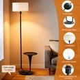 thumbnail image 6 of Sofucor Dimmable Floor Lamp with Table, Vintage Standing Light with Tray and Foot Switch, Bulb Included, Ideal for Living Room & Bedroom, 6 of 10
