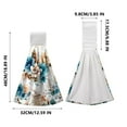thumbnail image 3 of Zmeidao Hanging Kitchen Towel, Kitchen Dish Towels Tie Towels Tea Bar Dish Cloths Dry Towel for Bathroom Laundry Room Decor, 3 of 5