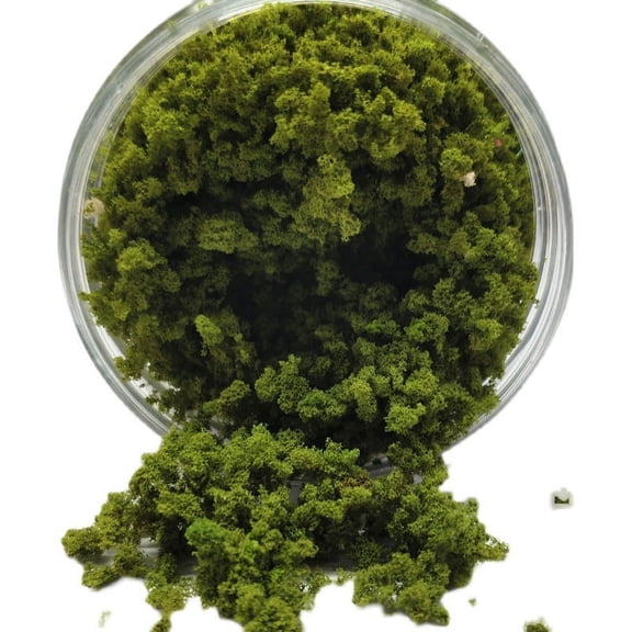 WEUVEB Realistic Green Model Static Grass Powder for DIY Train Diorama and Scenic Layouts