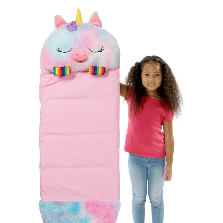 Happy Nappers: Pillow Sleepy Sack: Medium Rainbow Unicorn 54