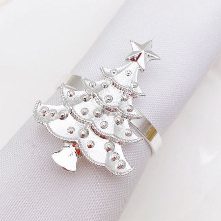 

napkin rings 6Pcs Gold Wedding Home Xmas Party Table Decor Towel Buckle Ring Holder Table Decoration