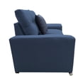 thumbnail image 4 of Love seat El Bazar Store Suecia Lino Azul marino 2 plazas, Modular, Moderno, Sala, Sofa, 4 of 5