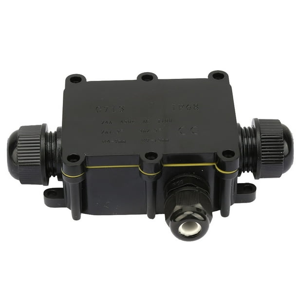Caja de conexiones, caja de conexiones a prueba de agua IP68, caja de conexiones eléctricas, caja de terminales, muy recomendada