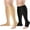 Black/Nude, variant on [2 Pairs] Zipper Compression Socks Open Toe 15-20mmHg for Women Knee High Support Socks for Running Cycling