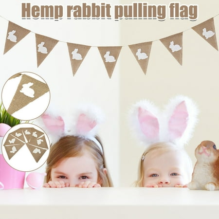 

VALSEEL Clearance Easter Parties Are Decorated With Pennants To Create A Festive