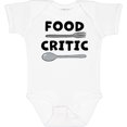 thumbnail image 3 of Inktastic Food Critic with Fork and Spoon Boys or Girls Baby Bodysuit, 3 of 5