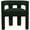 Green, variant on Meridian Furniture Athena Black Boucle Fabric Accent/Dining Chair