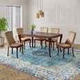thumbnail image 2 of Ultrug Vintage Floral Print Rugs Soft Carpet Retro Area Rug for Living Room Bedroom Home Decor,8'x10',Blue, 2 of 7