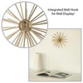 thumbnail image 4 of Mainstays 7.95" x 3.86" Gold Orb Metal Wall or Tabletop Decorative Figurine, 4 of 12