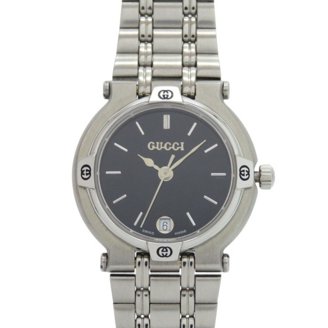 Gucci G-Chrono XL Steel Chronograph Black Dial Quartz Men Watch