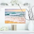 thumbnail image 1 of Foaming Waves Splashing the Sand - Seascape Canvas Art Print, 1 of 3