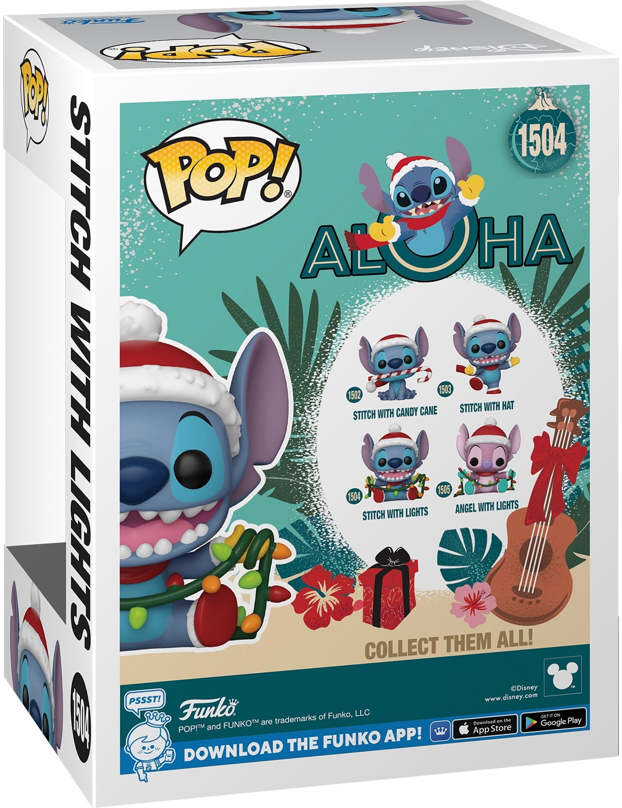 Funko POP! Disney: Stitch Holiday - Stitch with Lights