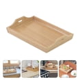 thumbnail image 2 of MesaSe Mini Plateau en Bois Carré Accessoires de Service pour Maison de Poupée, 2 of 6