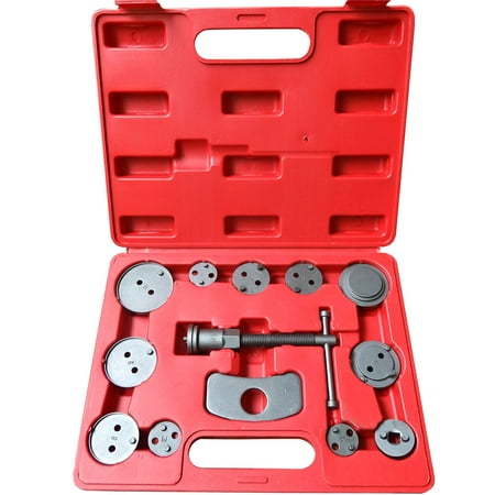 - Zimtown 13 pc Disc Brake Caliper Wind Back Tool Universal Kit Piston Pad Car Truck Rewind