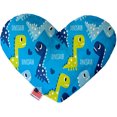 thumbnail image 1 of Blue Dinosaurs 8 Inch Heart Dog Toy, 1 of 1