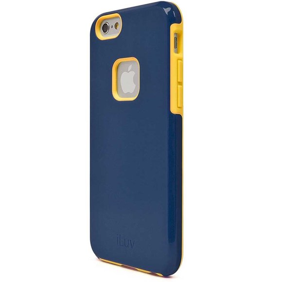 Funda ILUV Regatta para iPhone 6 PLUS Azul Amarillo