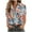 Gray, variant on Women's Button Down Shirts Hawaiian Tropical Print Beach Short Sleeve Collared Sumemr Tops Coverups (2XL, Gray)