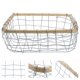 thumbnail image 1 of unbranded Cesta De De Hierro Plateada Para Almacenamiento Multifuncional En Hogar Y Tienda, 1 of 6