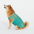 thumbnail image 4 of LNWH Green Stripe Texture Pattern Dog Clothes, Breathable Warm Cotton Pet Clothes 4X-Large, 4 of 8