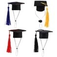 thumbnail image 1 of Mini gorros de graduación para mascotas, mini gorro de soltero para cobayas, 1 of 6