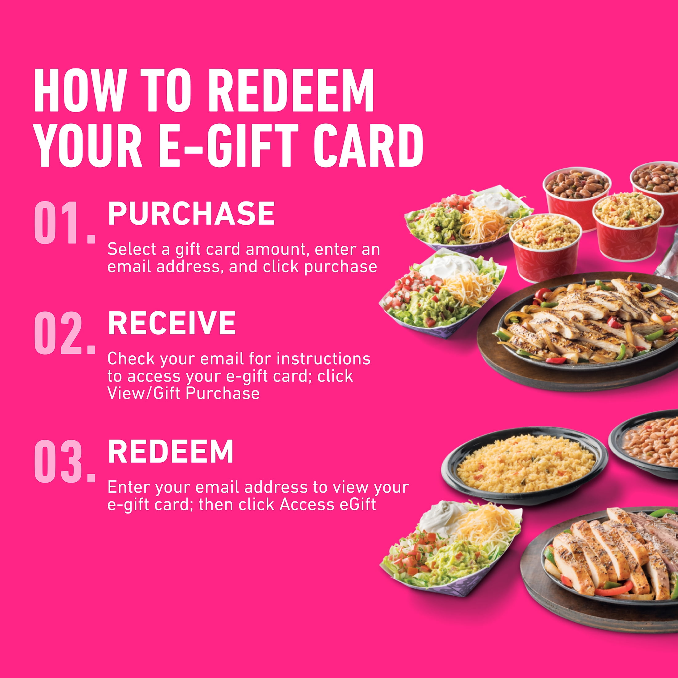 Taco Cabana $50 eGift Card [Email Delivery]
