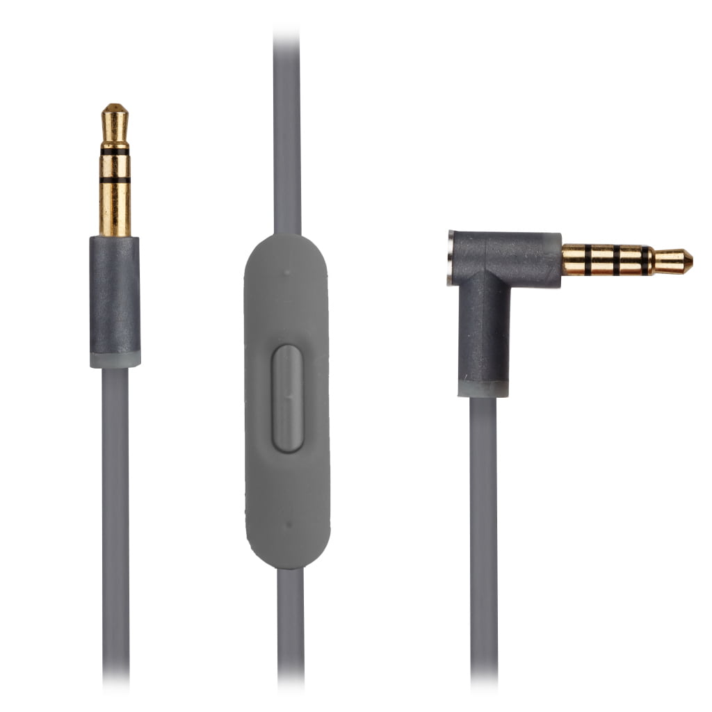 Grey Audio Cable w/ Volume for Beats by 