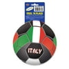 Club Pack of 12 Red, Green and White "Italy" Peel 'N Place Soccer Themed Decals 5.25"