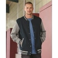 thumbnail image 4 of Champion - Unisex Bomber Jacket - CO100, Black, Small, 4 of 5