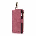 thumbnail image 4 of Funda CaseMe 3 en 1 para iPhone 7 Plus - Estuche con billetera integrada en cuero PU, colores elegantes (rojo, azul, café, negro) - Protección personalizada para tu móvil, 4 of 7