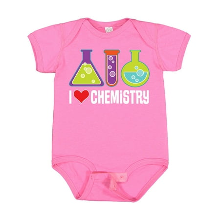 

Inktastic I Love Chemistry Science Gift Baby Boy or Baby Girl Bodysuit