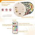 thumbnail image 5 of Yayeee Flameless Candles with Remote Flickering Battery Operated Multi Color Changing, Vibrant Floral, 5 of 7