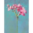 thumbnail image 2 of Nai, Danhui 19x24 Gold Ornate Wood Framed with Double Matting Museum Art Print Titled - Modern Freesia I, 2 of 4