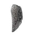 thumbnail image 2 of Ropa Playa Ocean Pacific para Mujer Pashmina Larga Estampado Zebra Negro Talla Única, 2 of 4
